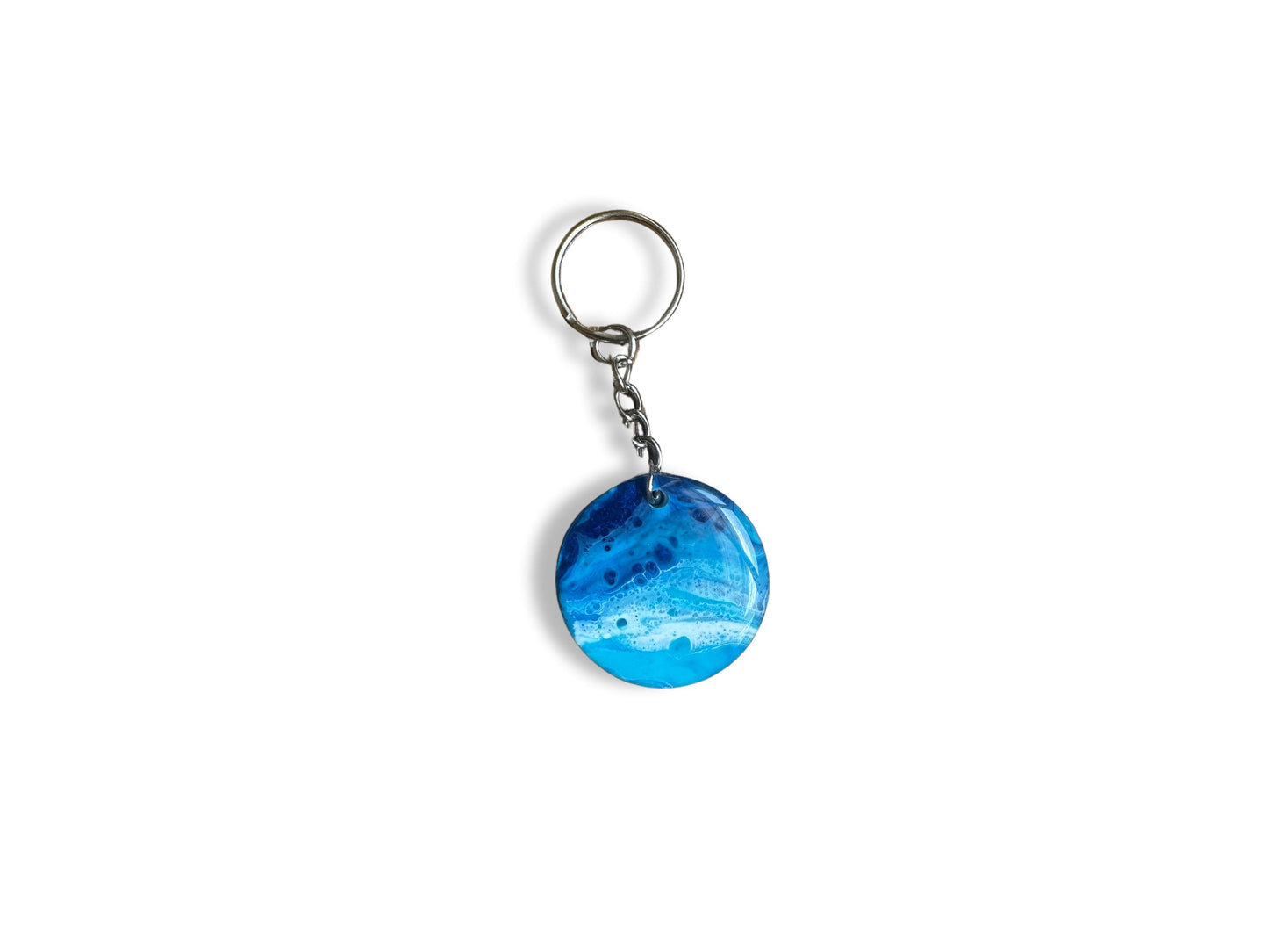 Resin Ocean Wave Acrylic Keychain