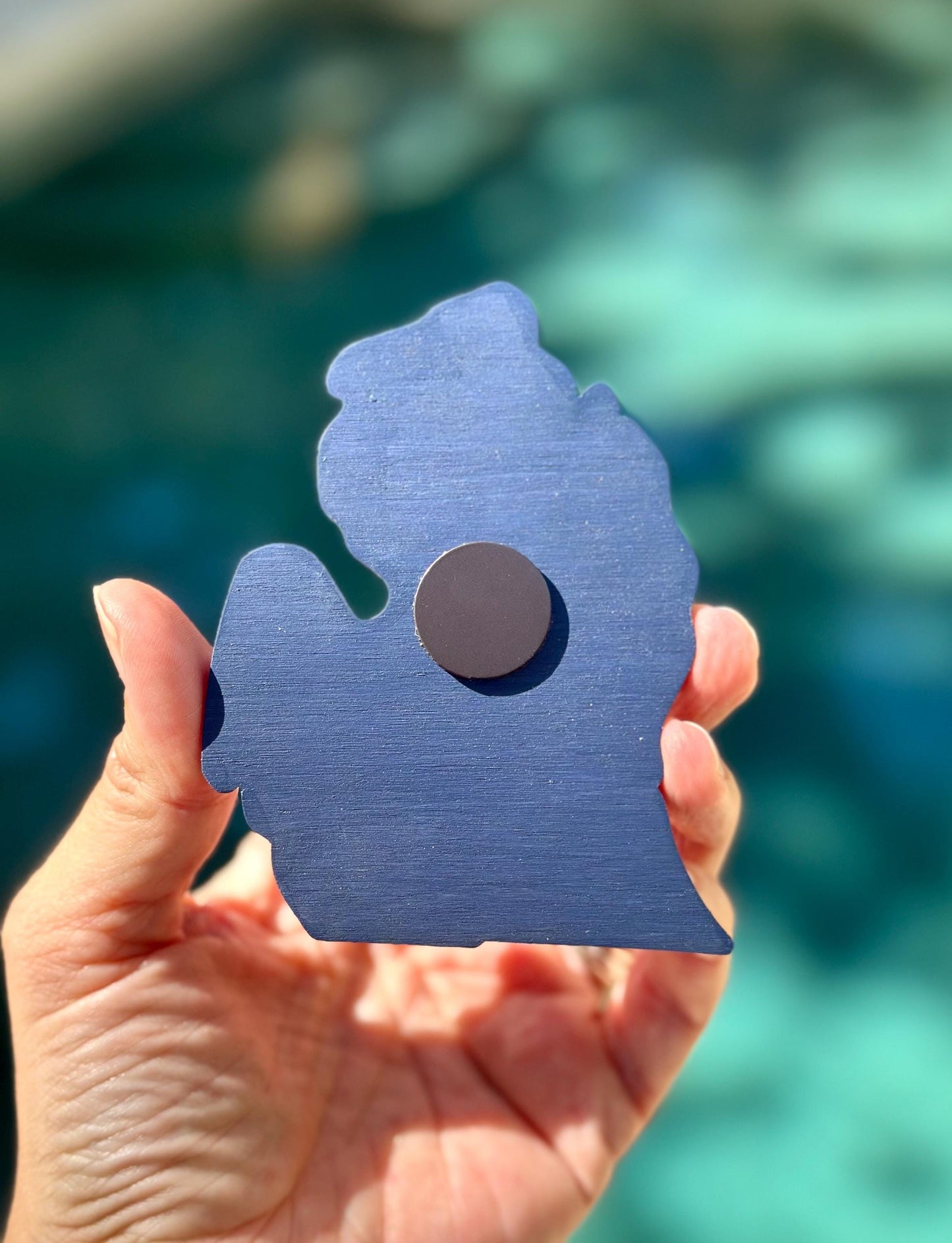 Michigan Ocean Resin Magnet