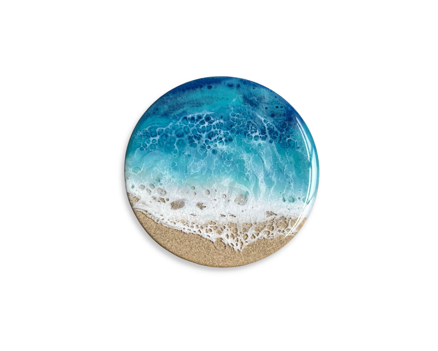 Resin Waves - Ocean Sand Coasters