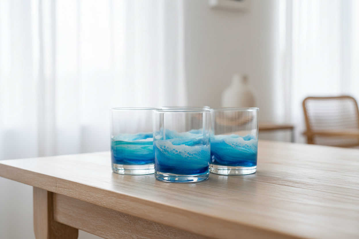 Ocean Rocks Glass - Set of 4