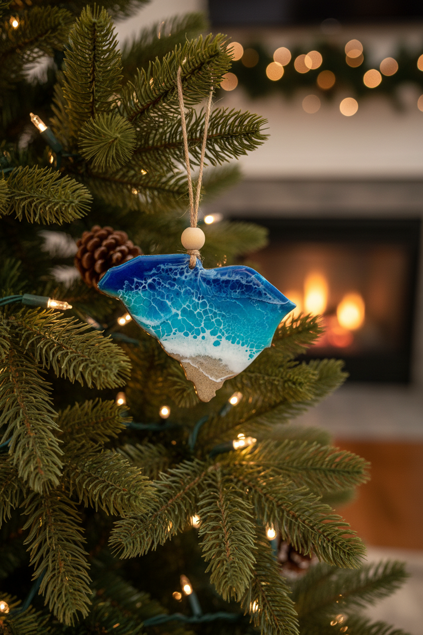 SC Ornament on Christmas Tree