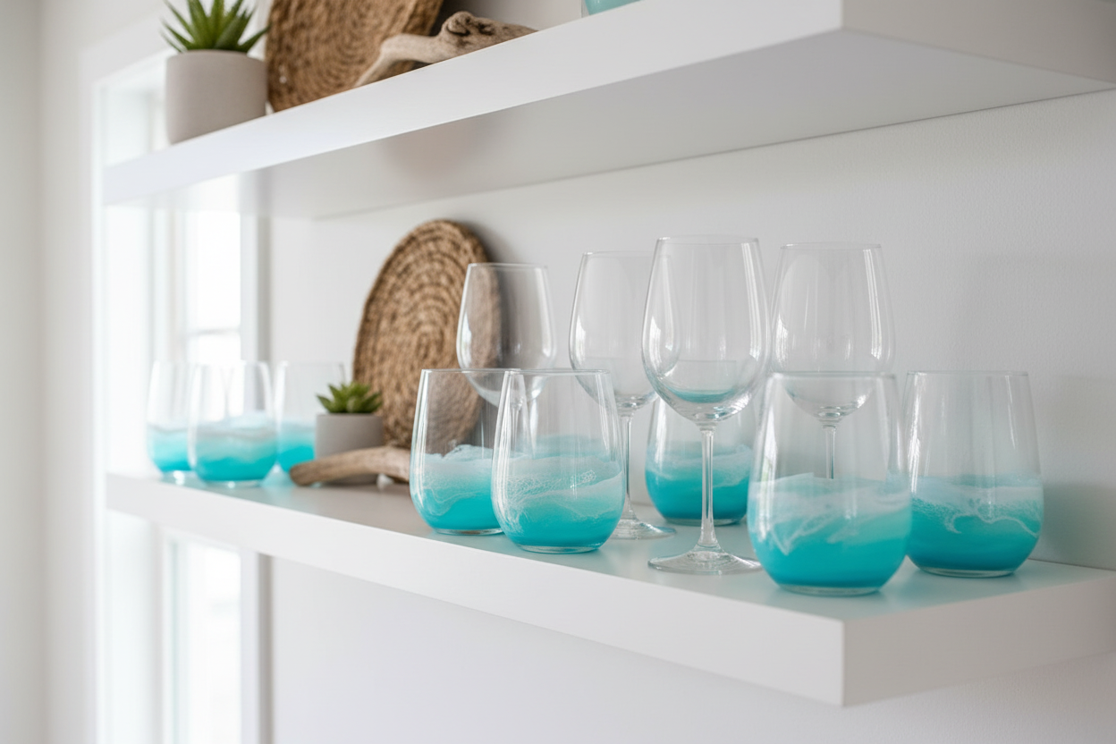 Set of 12 on shelf