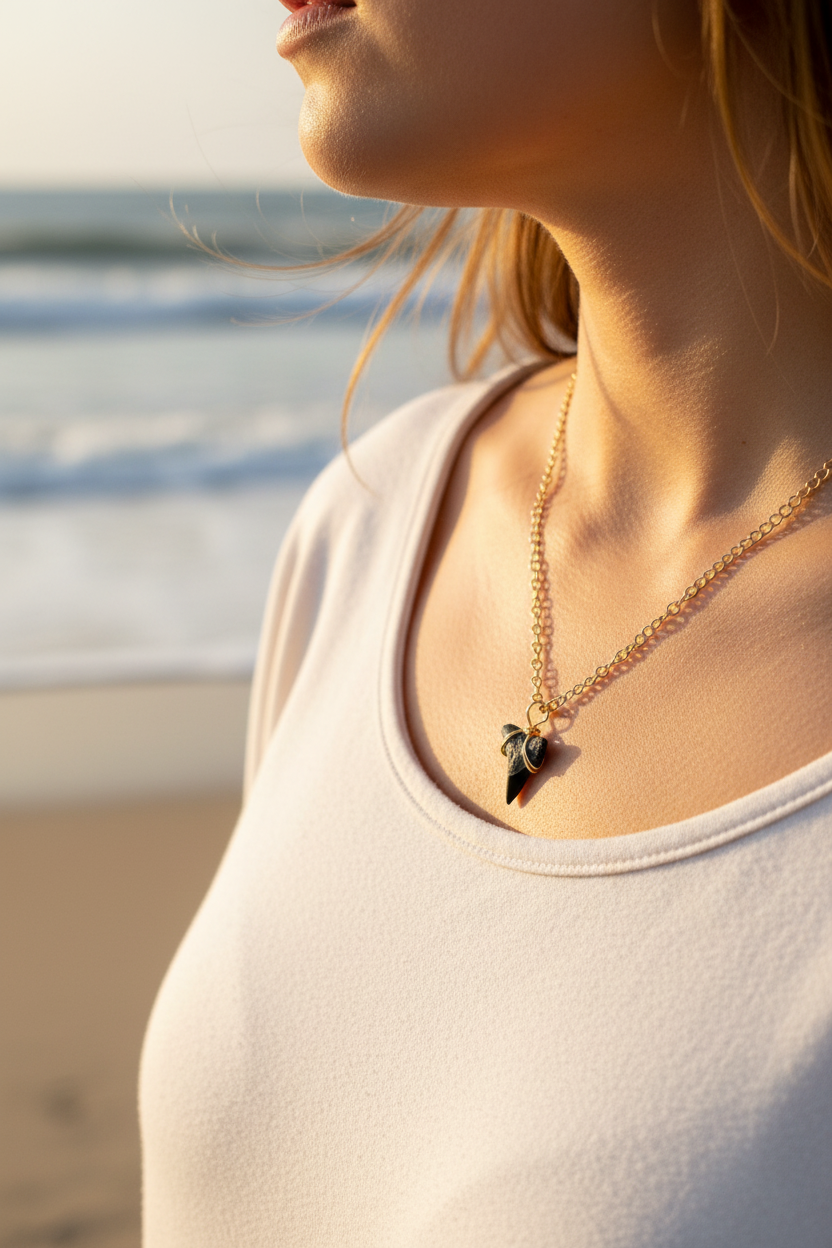 Shark Tooth Necklace – Beach Lifestyle