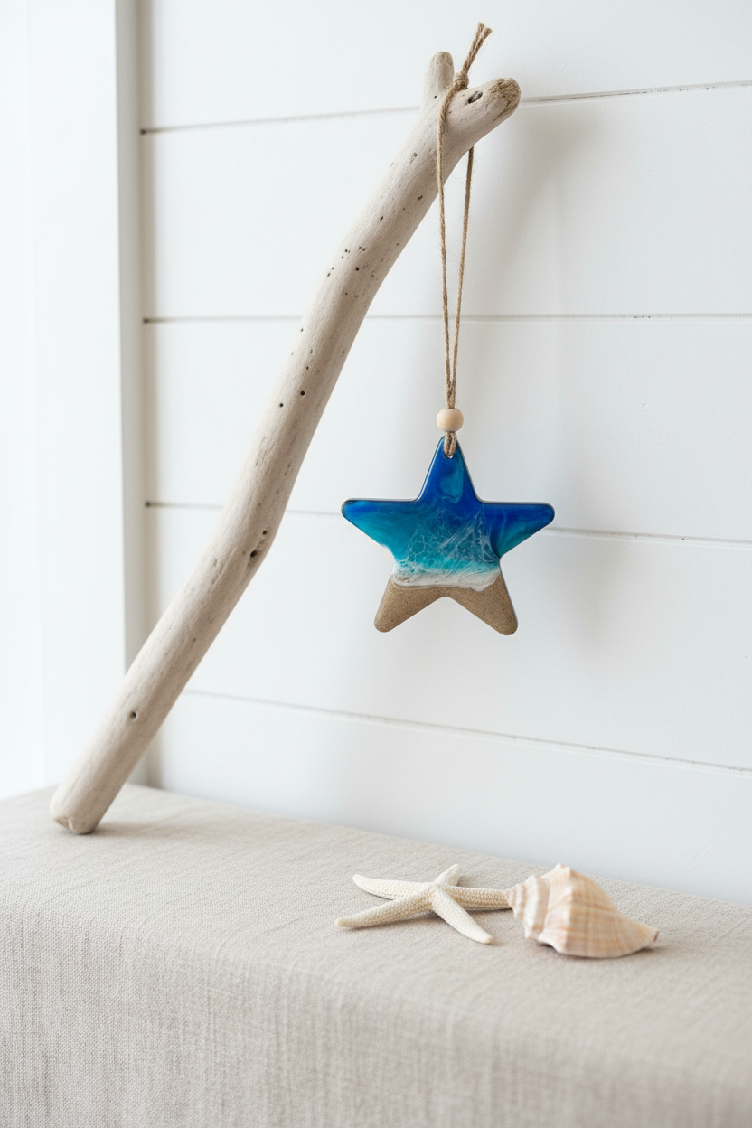 Star on Driftwood